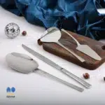 کفگیر و لوازم سرویس قاشق چنگال مدل Queen