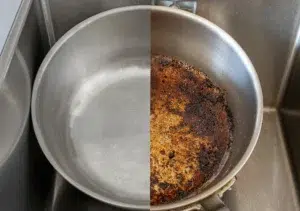 قابلمه استیل نچسب شده