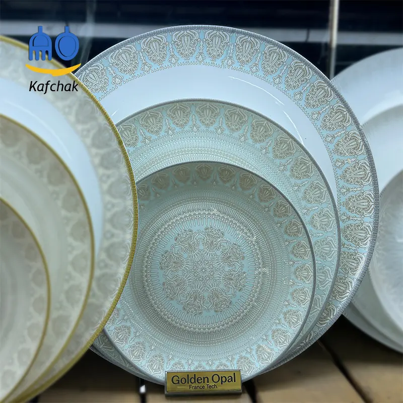 achila-blue-arcolpal-1 سرویس آرکوپال - مدل آچیلا آبی - 6 نفره - برند MG - تصویر 1