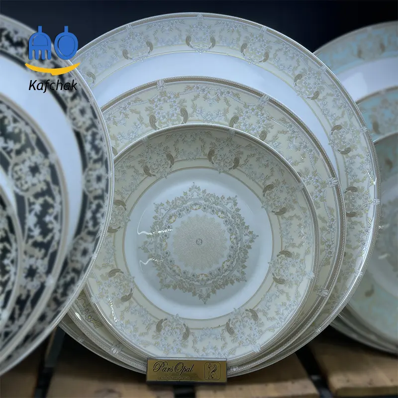 bavaria-cream-arcopal-1 سرویس آرکوپال - مدل باواریا کرم - 6 نفره - برند MG - تصویر 1