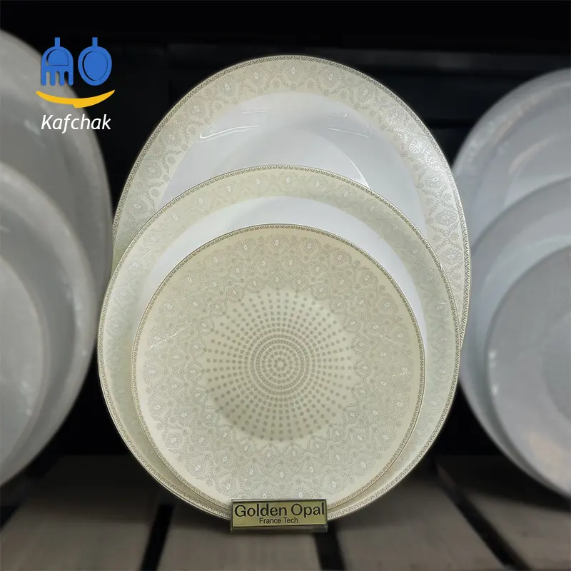 cream-doris-arcopal-1 سرویس آرکوپال مدل دوریس کرم - 6 نفره - برند MG - تصویر 1