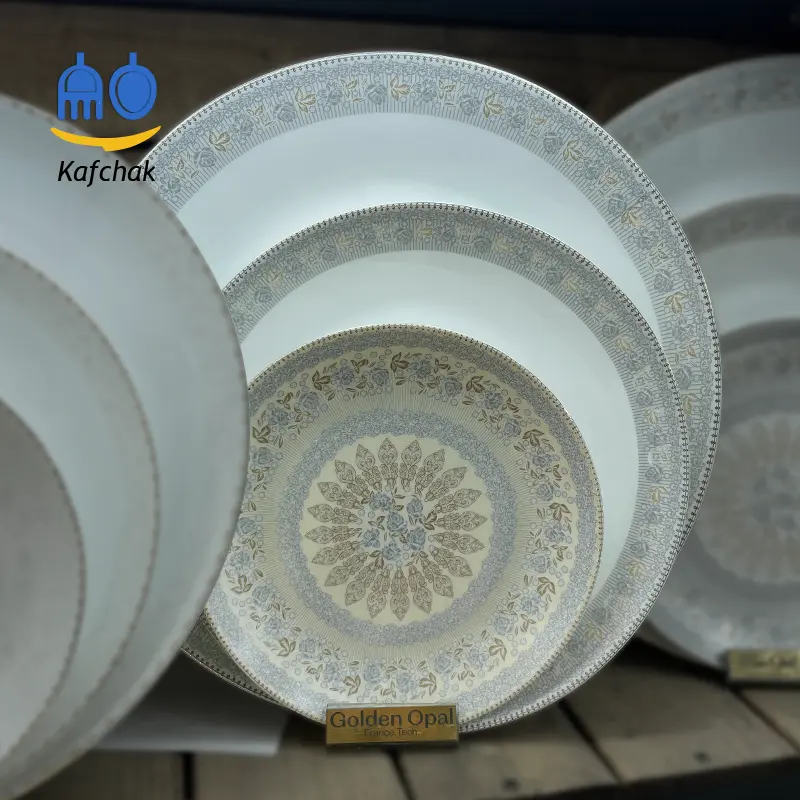 cream-tiam-arcopal-1 سرویس آرکوپال مدل تیام کرم - 6 نفره - برند MG - تصویر 1