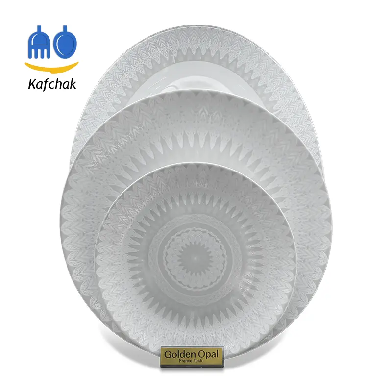 dark-arshida-arcopal-1 سرویس آرکوپال مدل آرشیدا تیره - 6 نفره - برند MG - تصویر 1