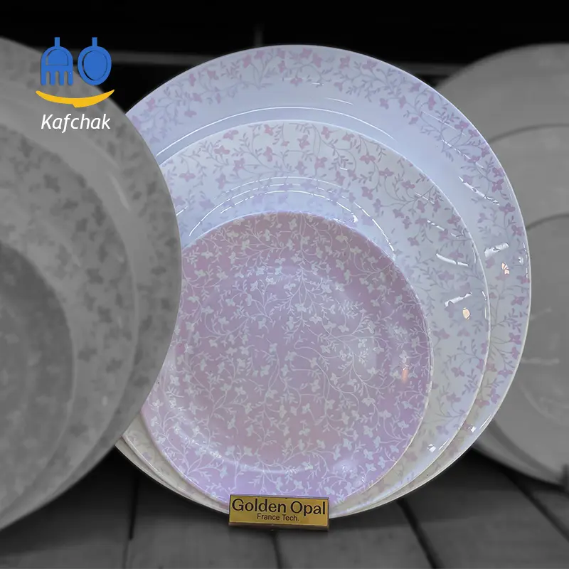 pink-negar-arcopal-1 سرویس آرکوپال مدل نگار صورتی - 6 نفره - برند MG - تصویر 1