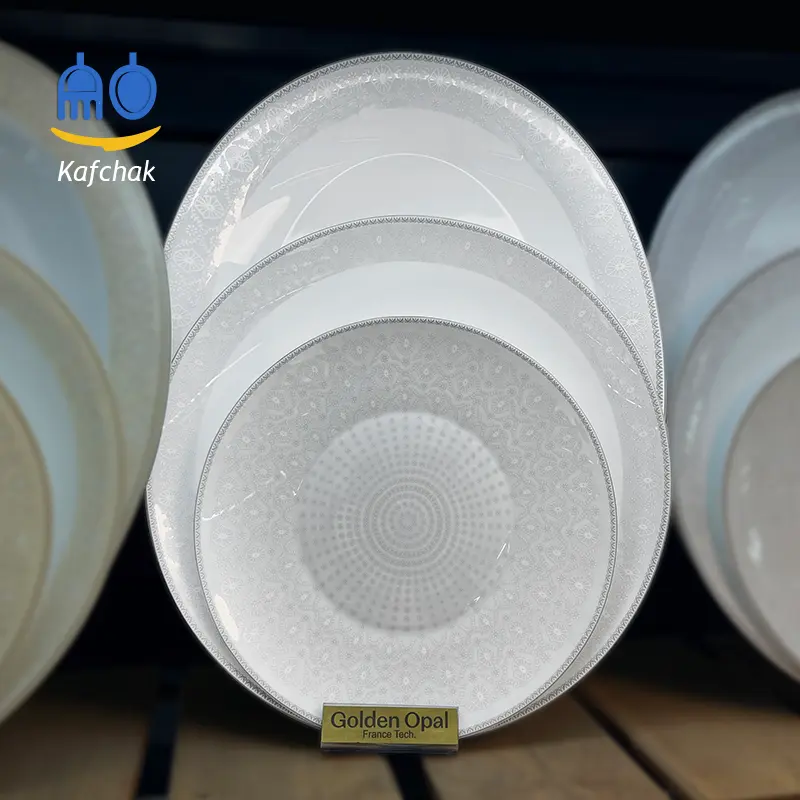 white-doris-arcopal-1 سرویس آرکوپال مدل دوریس سفید - 6 نفره - برند MG - تصویر 1