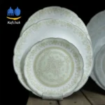 سرویس آرکوپال مدل نیلوفری کرم - 6 نفره - برند MG
